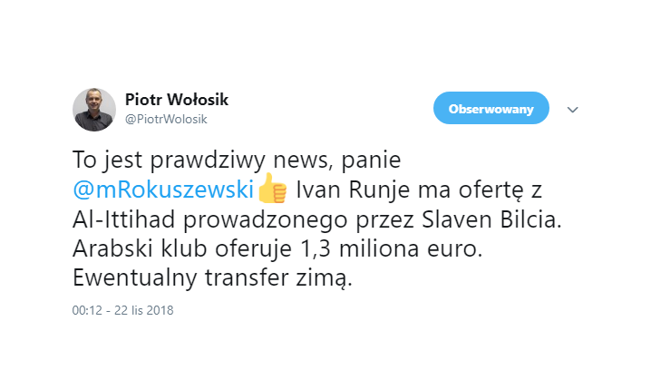 Runje z szansą na ZIMOWY transfer